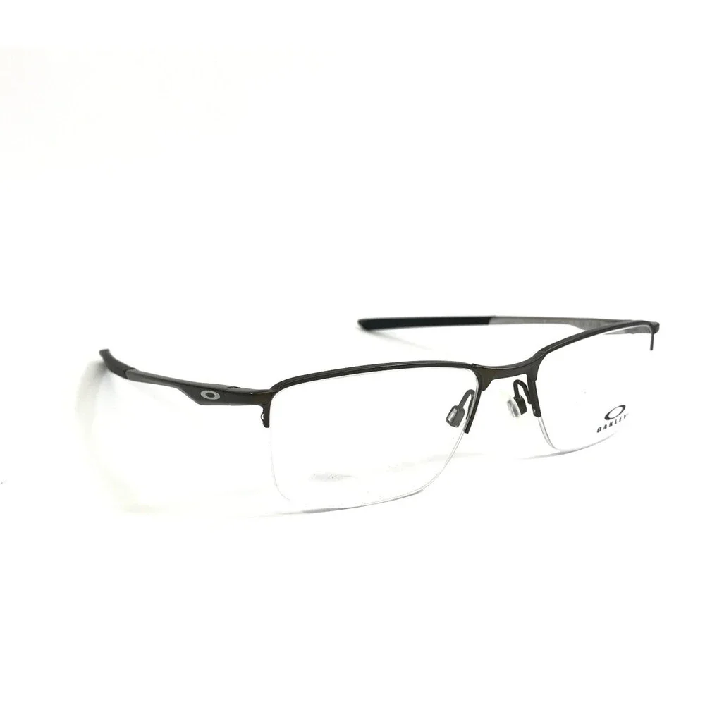 Oakley Eyeglasses Frames Socket 5.5 OX3218-0854 Satin Lead Half Rim 54-18-136